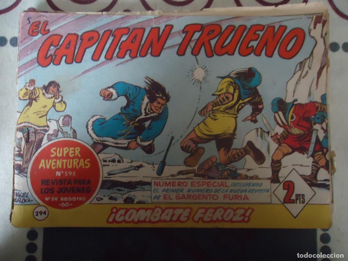 Giornalini: EL CAPITAN TRUENO N&ordm; 294, COMBATE FEROZ