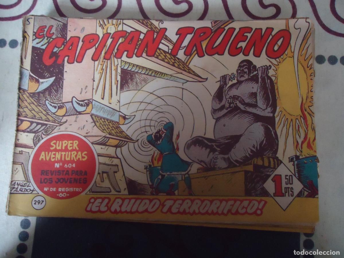 Tebeos: EL CAPITAN TRUENO N&ordm; 297, EL RUIDO TERRORIFICO