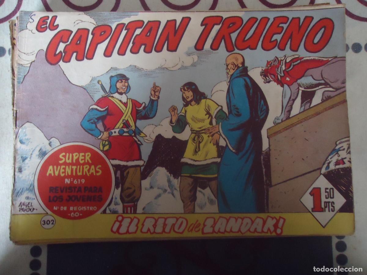 Tebeos: EL CAPITAN TRUENO N&ordm; 302, EL RETO DE ZANDAK