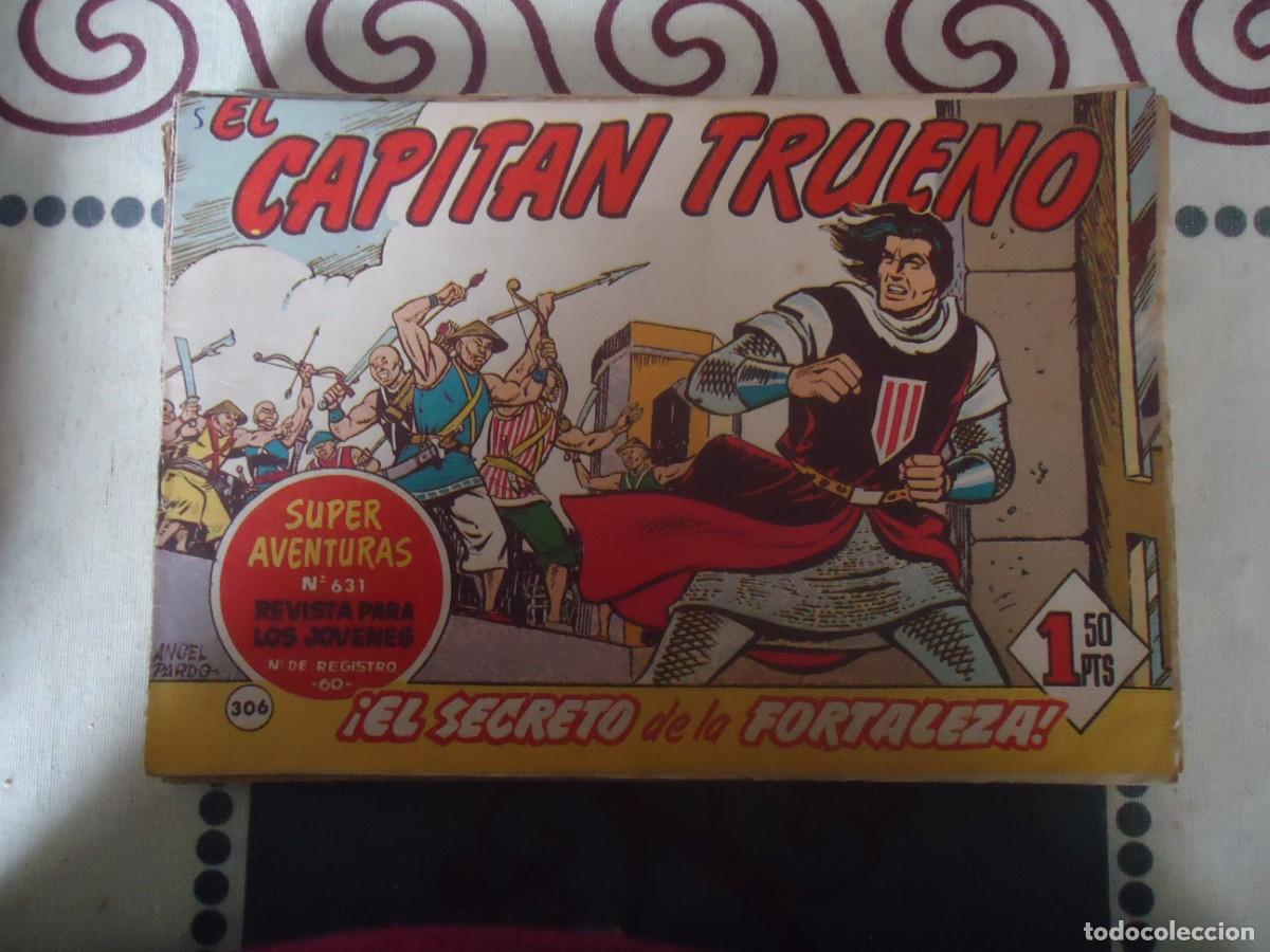 Comics: EL CAPITAN TRUENO N&ordm; 306, EL SECRETO DE LA FORTALEZA