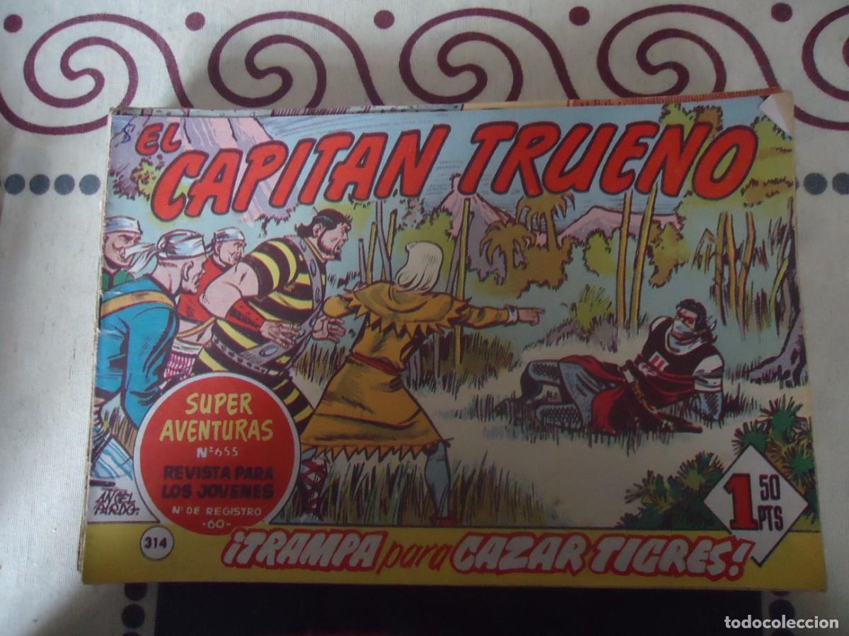 BDs: EL CAPITAN TRUENO N&ordm; 314, TRAMPA PARA CAZAR TIGRES