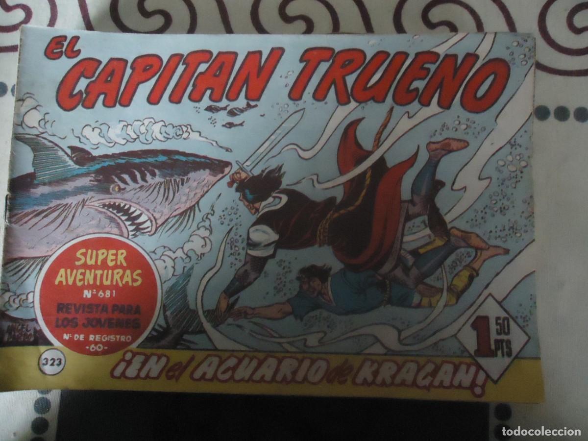 Tebeos: EL CAPITAN TRUENO N&ordm; 323, EN EL AQUARIO DE KRAGAN