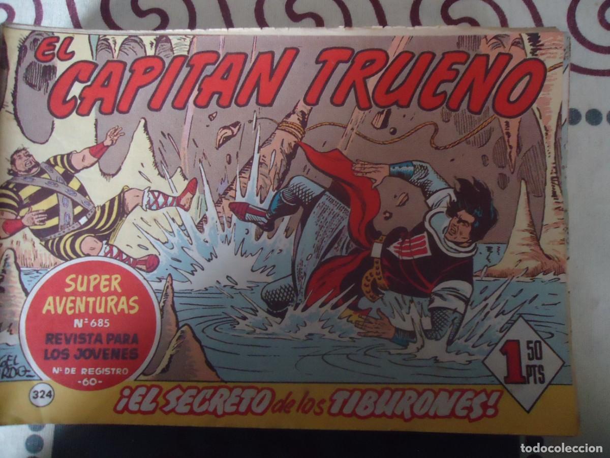 Giornalini: EL CAPITAN TRUENO N&ordm; 324, EL SECRETO DE LOS TIBURONES