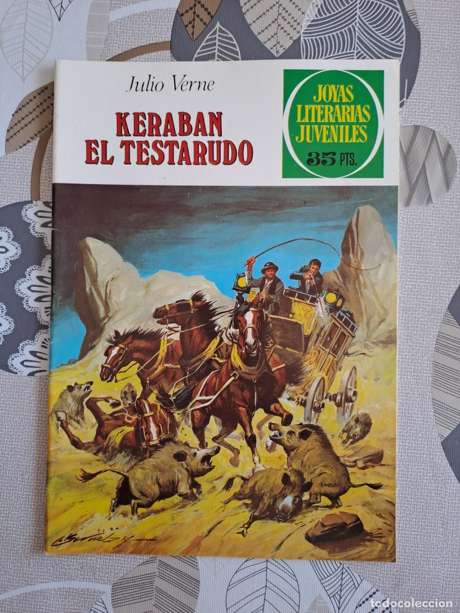 Tebeos: Joyas literarias 210, Keraban el testarudo, primera edici&oacute;n, Bruguera en muy buen estado