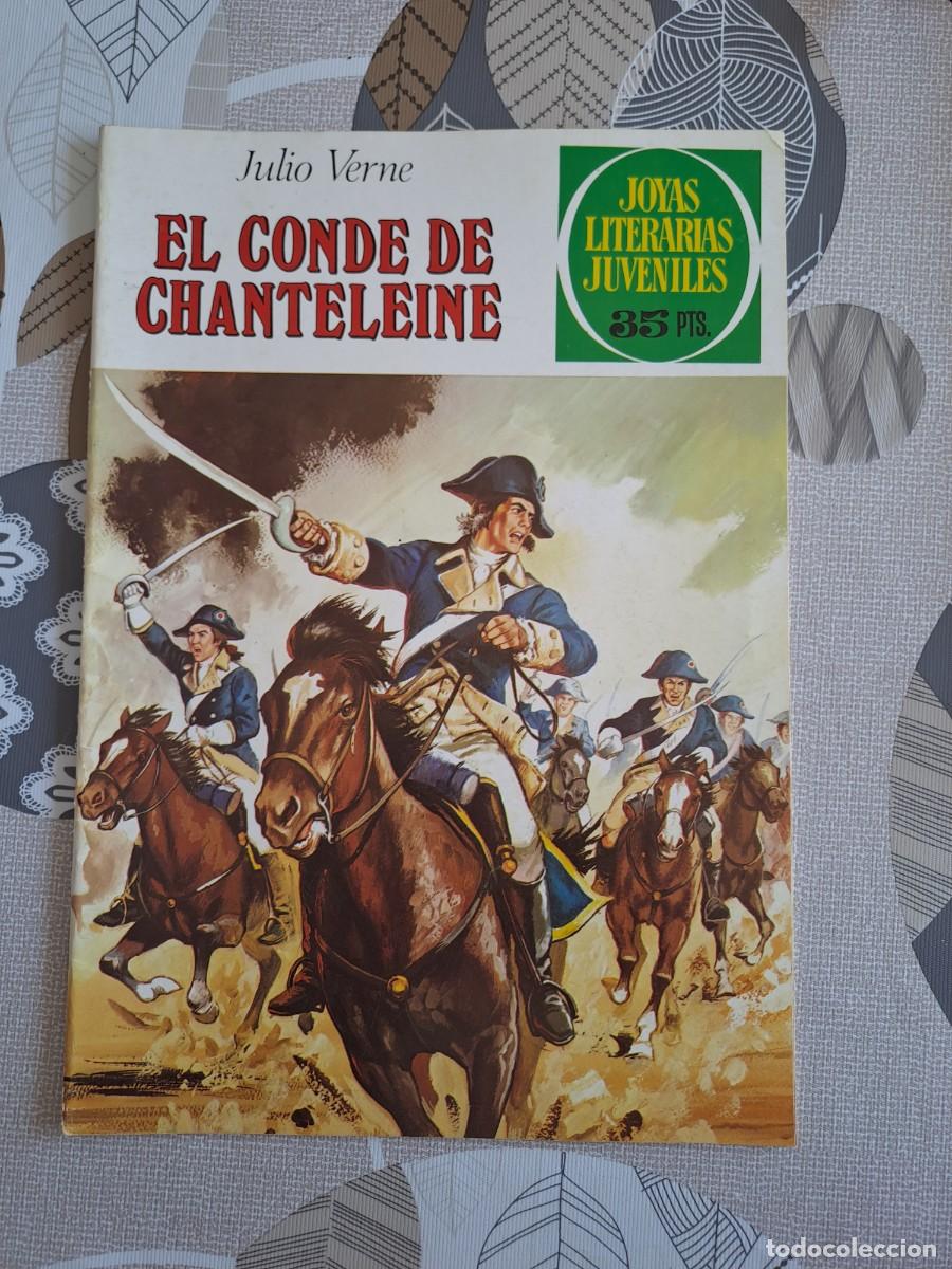 Tebeos: Joyas literarias 208, el conde de Chanteleine, primera edici&oacute;n, Bruguera en muy buen estado