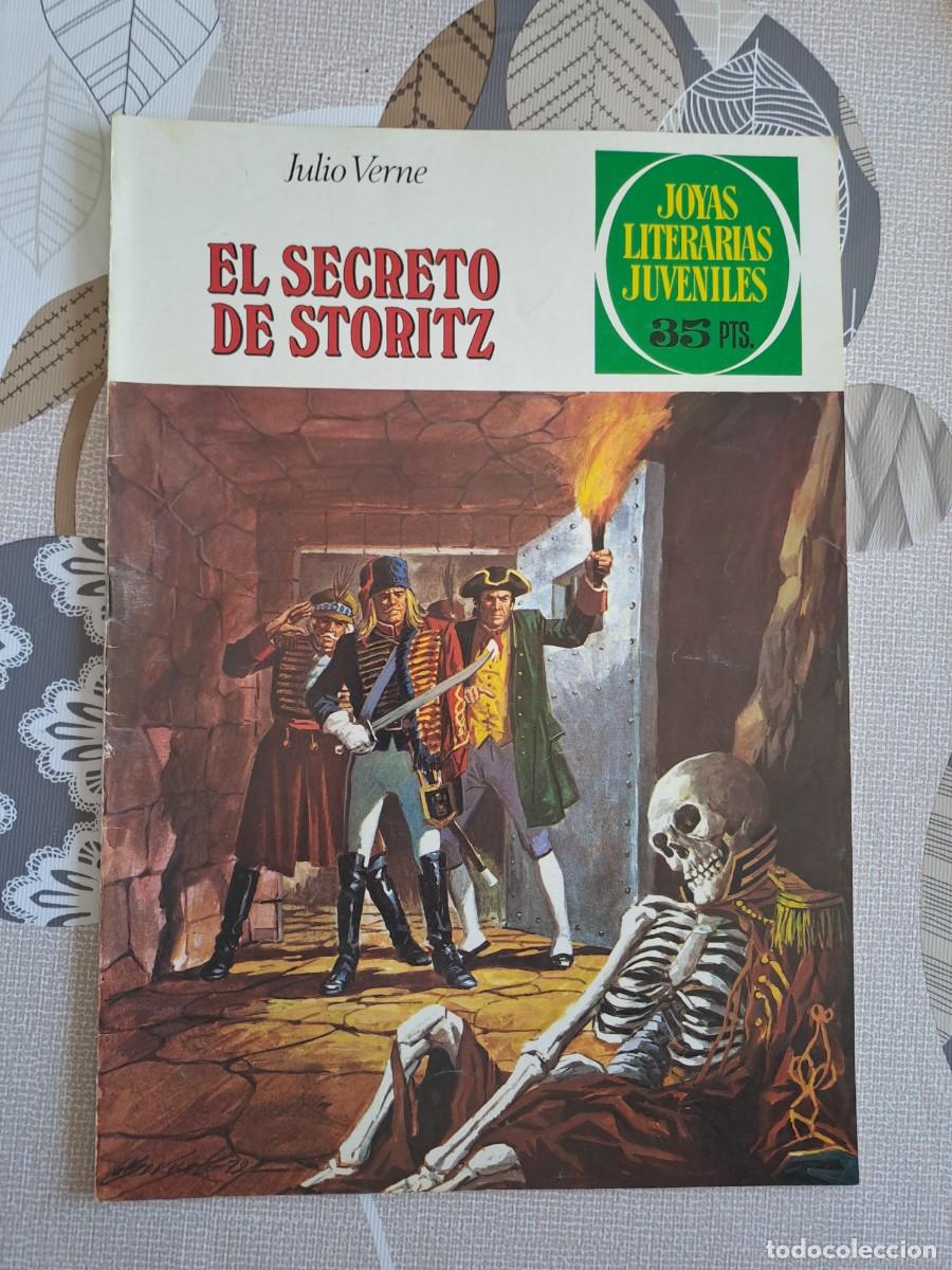 Tebeos: Joyas literarias 214, el secreto de Storitz, primera edici&oacute;n, Bruguera en muy buen estado