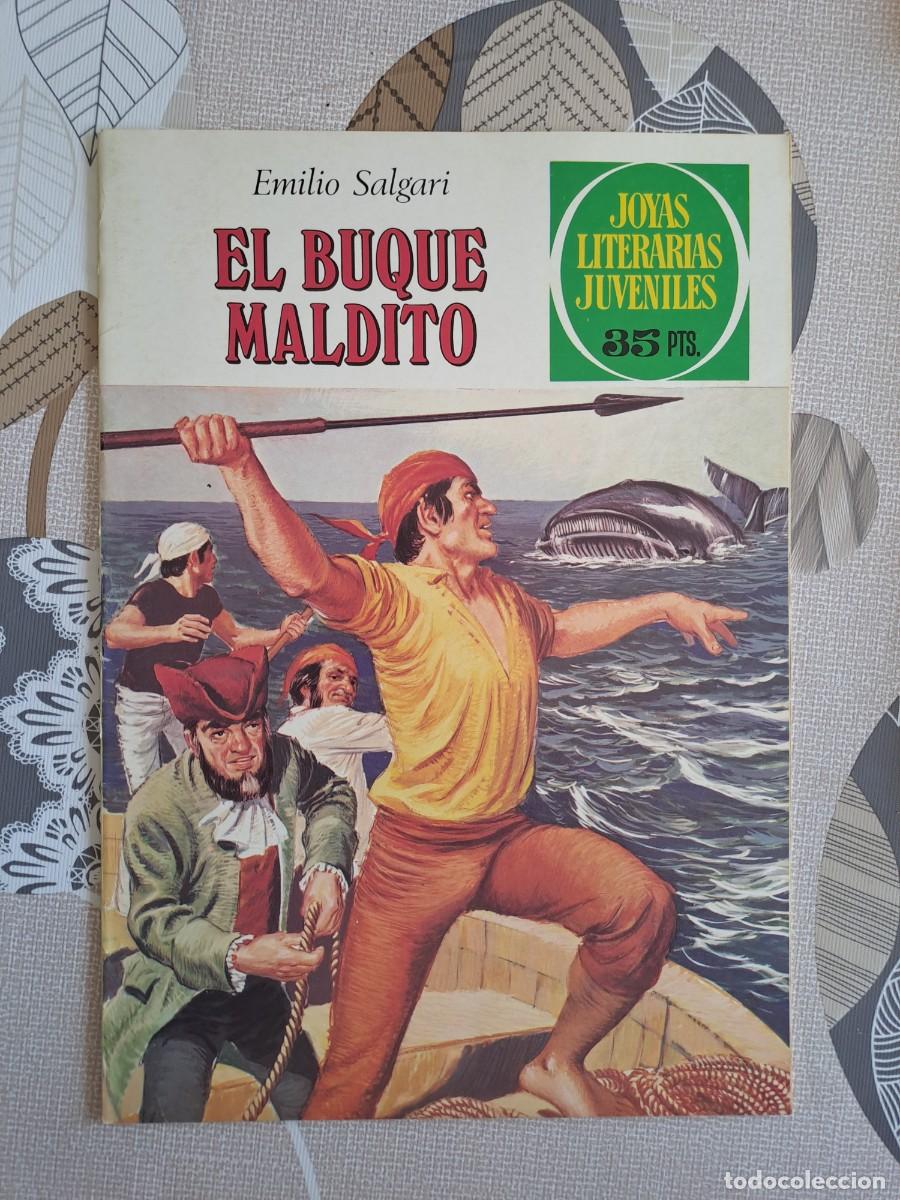 Tebeos: Joyas literarias 226, el buque maldito, primera edici&oacute;n, Bruguera en muy buen estado