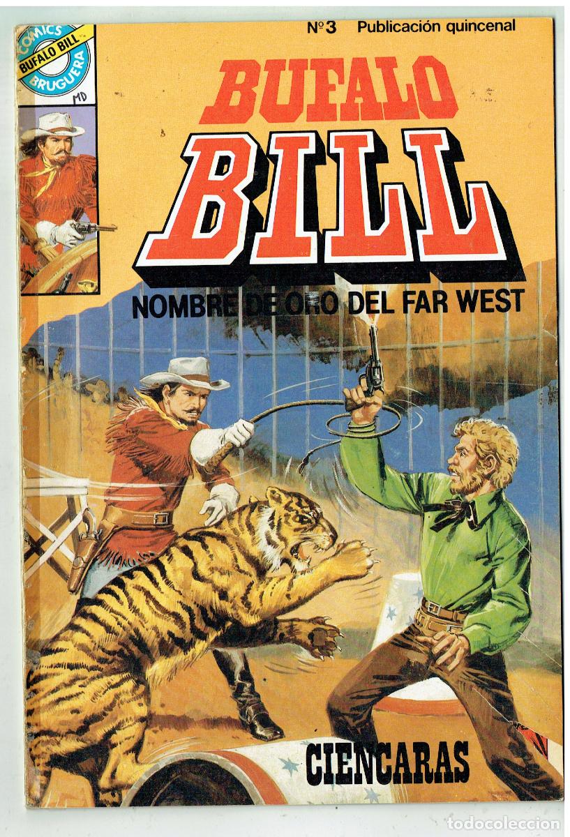Tebeos: BUFALO BILL. N&ordm; 3. CIENCARAS. COMICS BRUGUERA. (B/48.3 RUM)