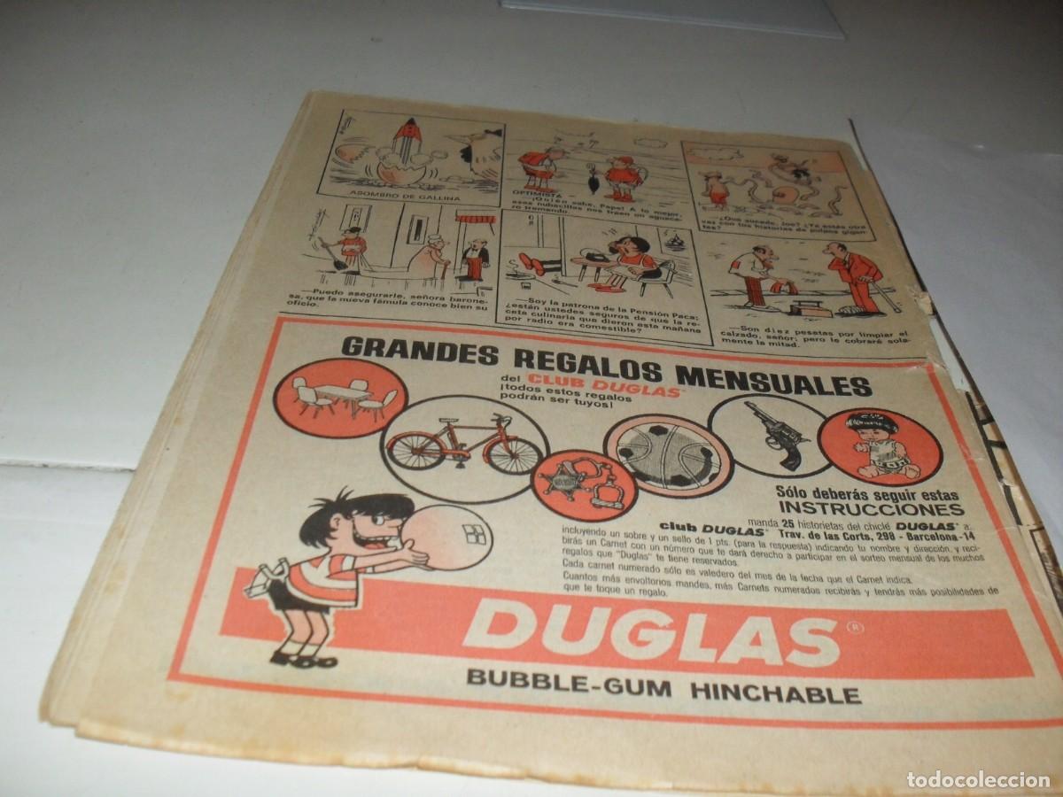 Tebeos: (REF 92).LAMINA HUMORISTICA Y PUBLICITARIA,CONCURSO MARY POPPINS Y CHICLE DOUGLAS.BRUGUERA,1967