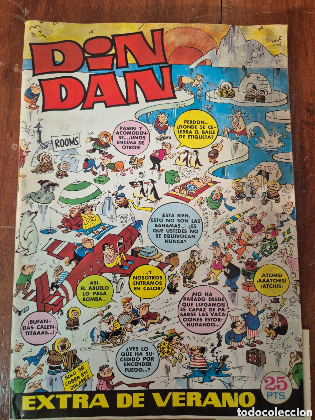 Tebeos: DIN DAN EXTRA DE VERANO 1972