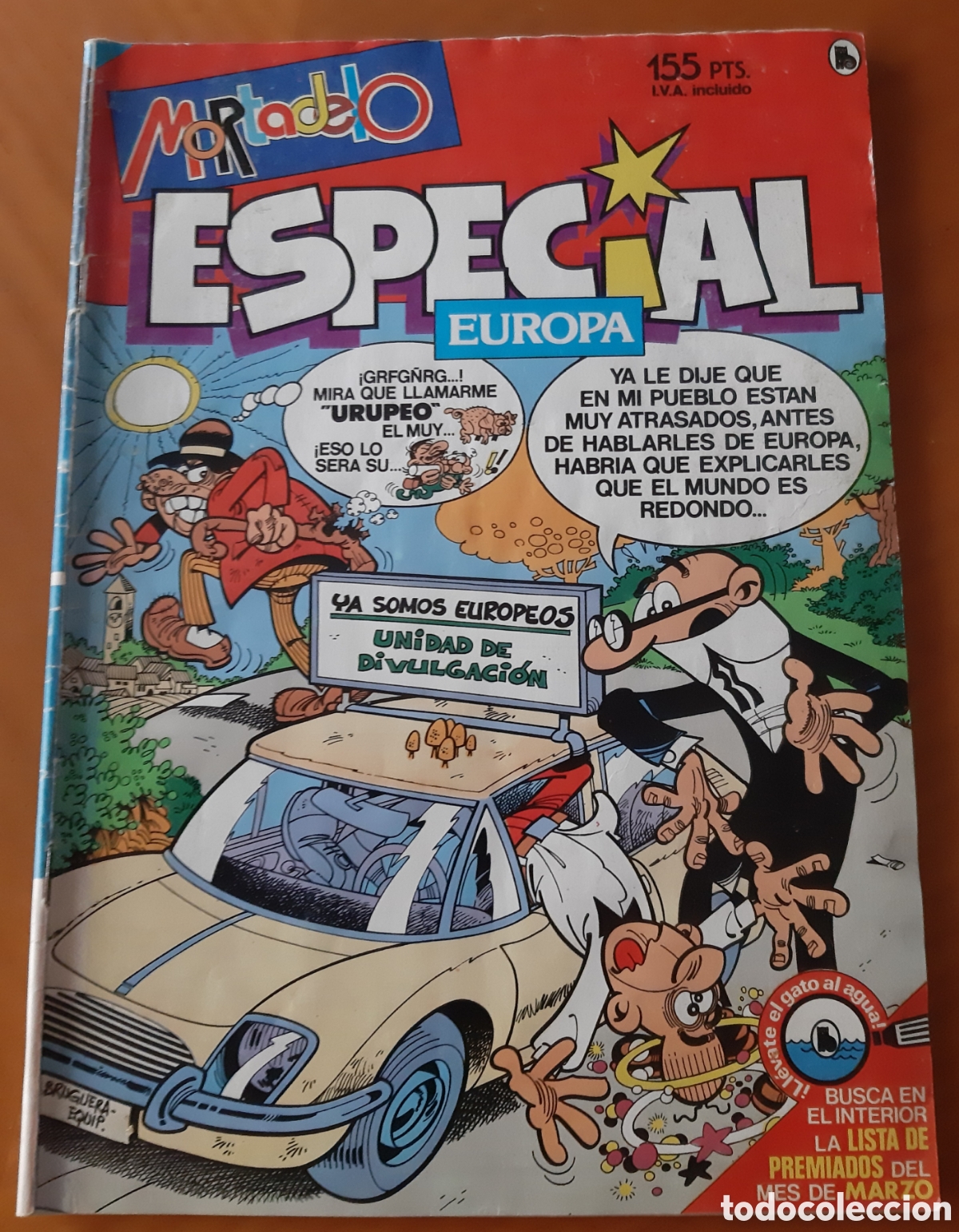 Tebeos: C&oacute;mic Mortadelo Especial Europa. Bruguera.