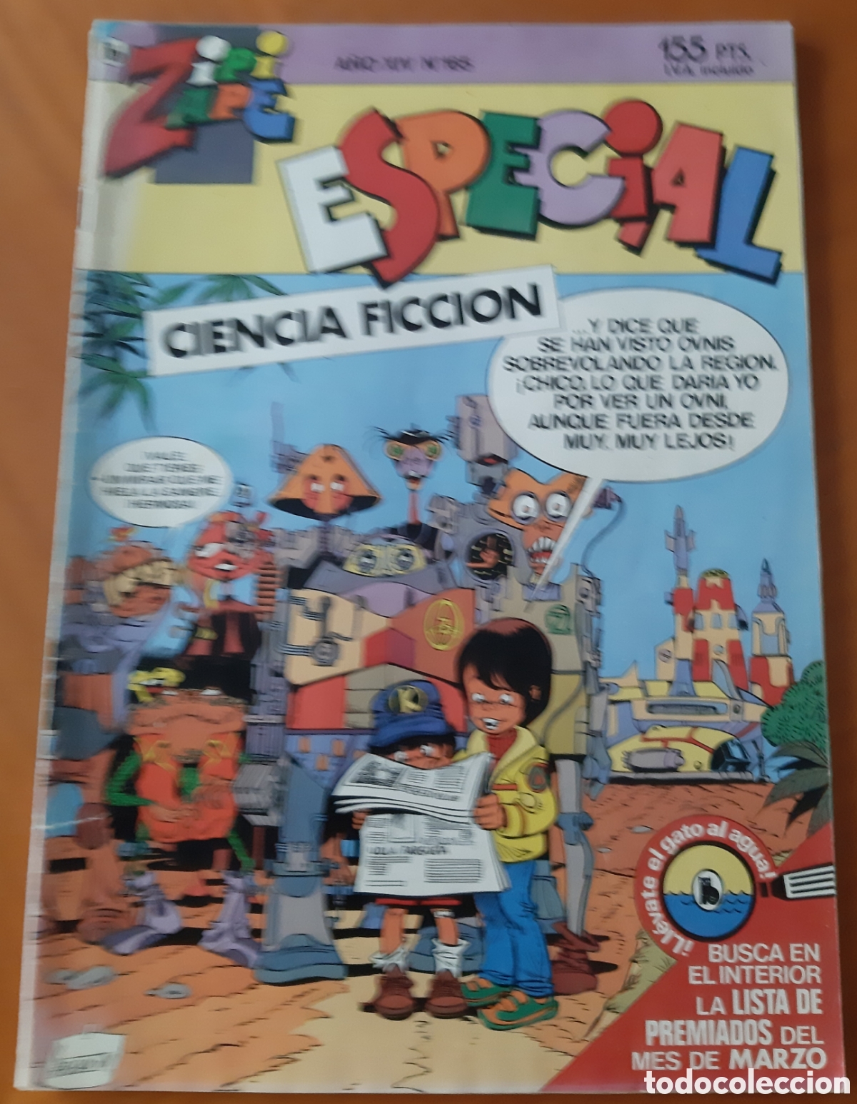Tebeos: C&oacute;mic Zipi Zape Especial Ciencia Ficci&oacute;n. Bruguera. N&uacute;mero 165