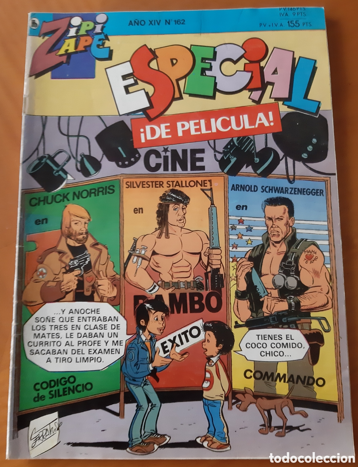 Tebeos: C&oacute;mic Zipi Zape Especial de Pel&iacute;cula. Bruguera. N&uacute;mero 162