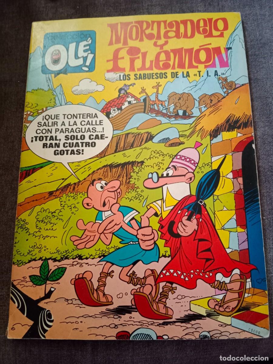 Tebeos: OL&Eacute;! N&deg;. 45 MORTADELO Y FILEM&Oacute;N. LOS SABUESOS DE LA T.I.A.