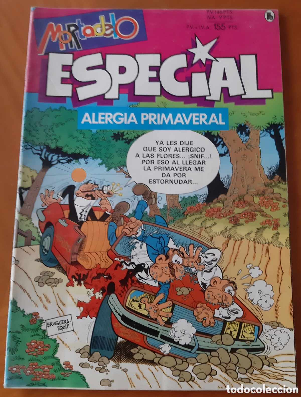 Tebeos: C&oacute;mic Mortadelo Especial Alergia Primaveral. Bruguera. N&uacute;mero 205