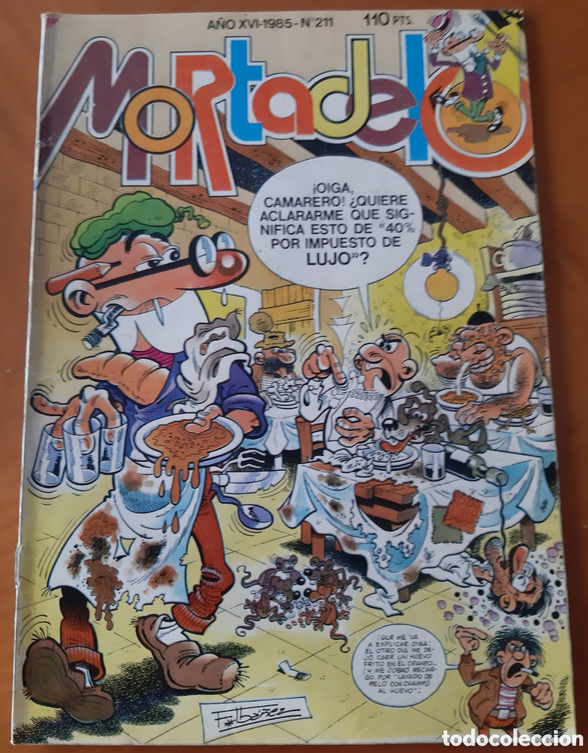 Tebeos: C&oacute;mic Mortadelo. Bruguera. N&uacute;mero 211