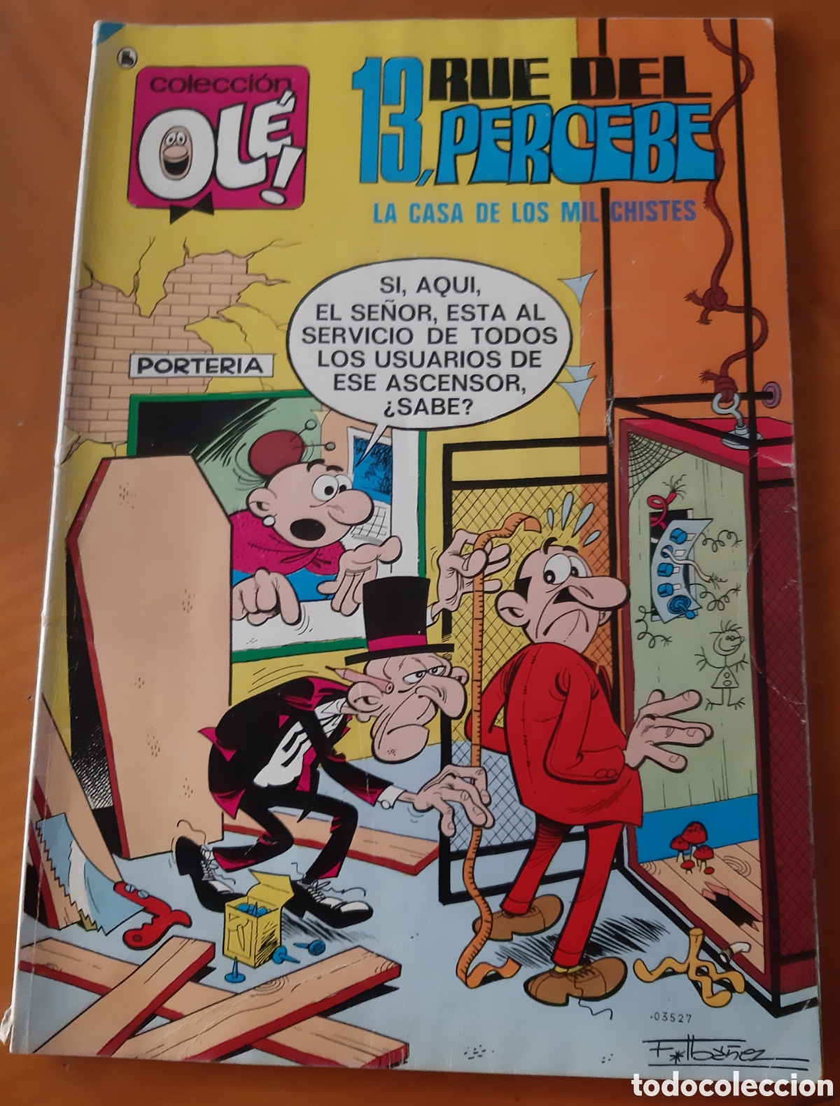 Tebeos: C&oacute;mic 13 Rue del Percebe. Ol&eacute;. Bruguera. N&uacute;mero 23