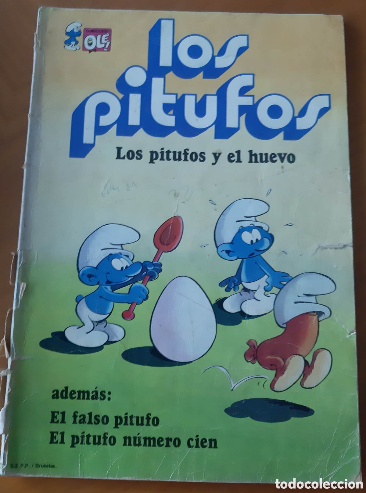 Tebeos: C&oacute;mic Los Pitufos. Ol&eacute;. Bruguera. N&uacute;mero 5