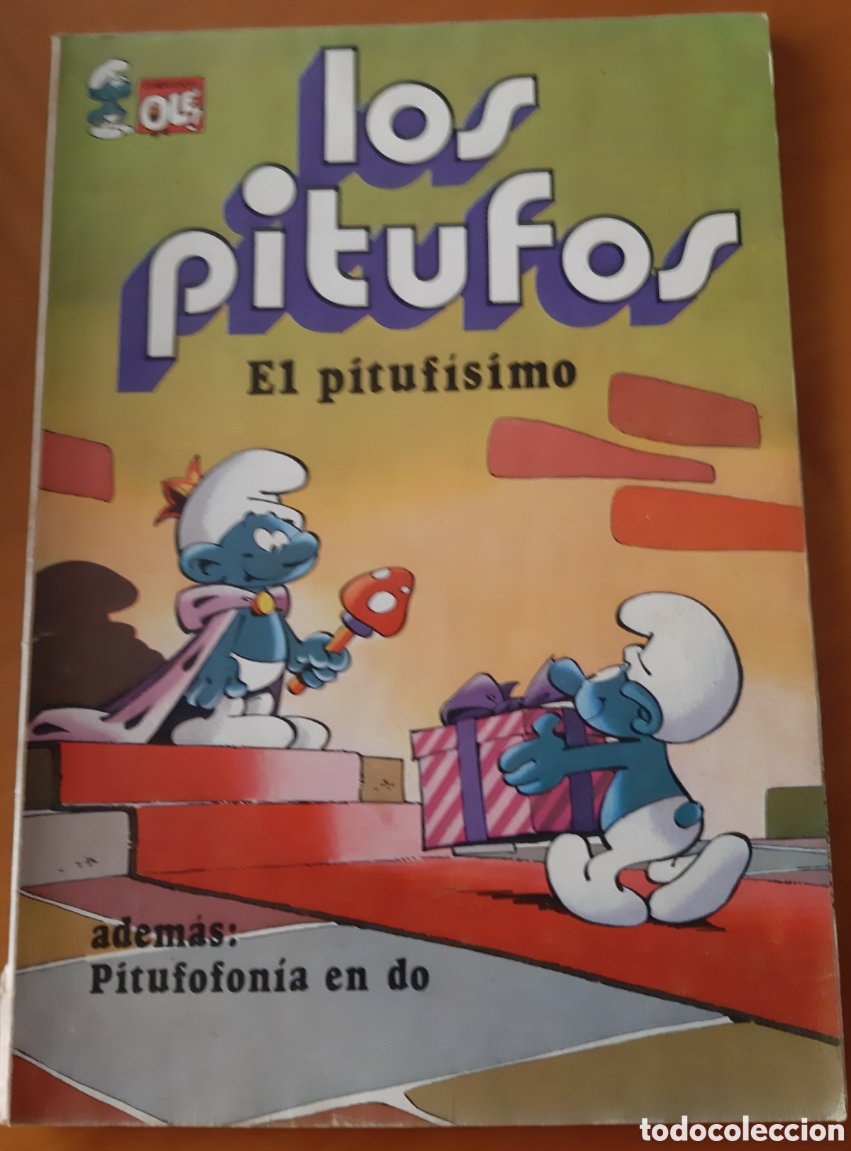 Tebeos: C&oacute;mic Los Pitufos. Ol&eacute;. Bruguera. N&uacute;mero 3