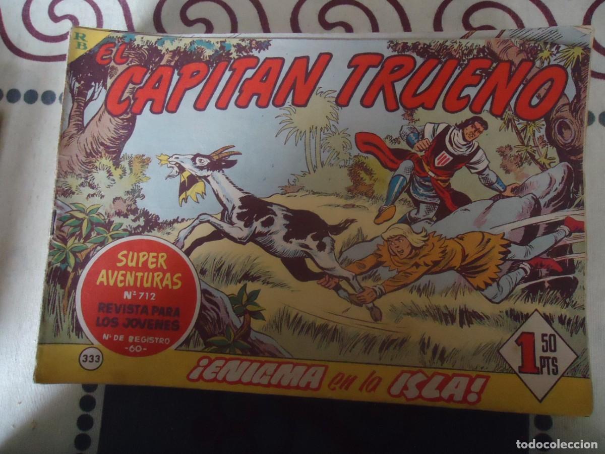 Tebeos: EL CAPITAN TRUENO N&ordm; 333, enigma en la isla