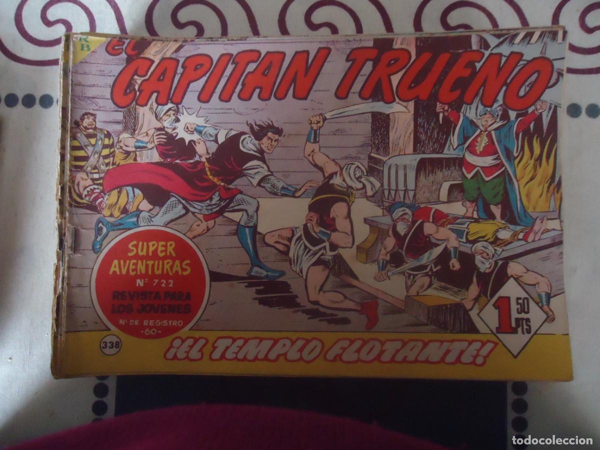 Tebeos: EL CAPITAN TRUENO N&ordm; 338 , el templo flotante