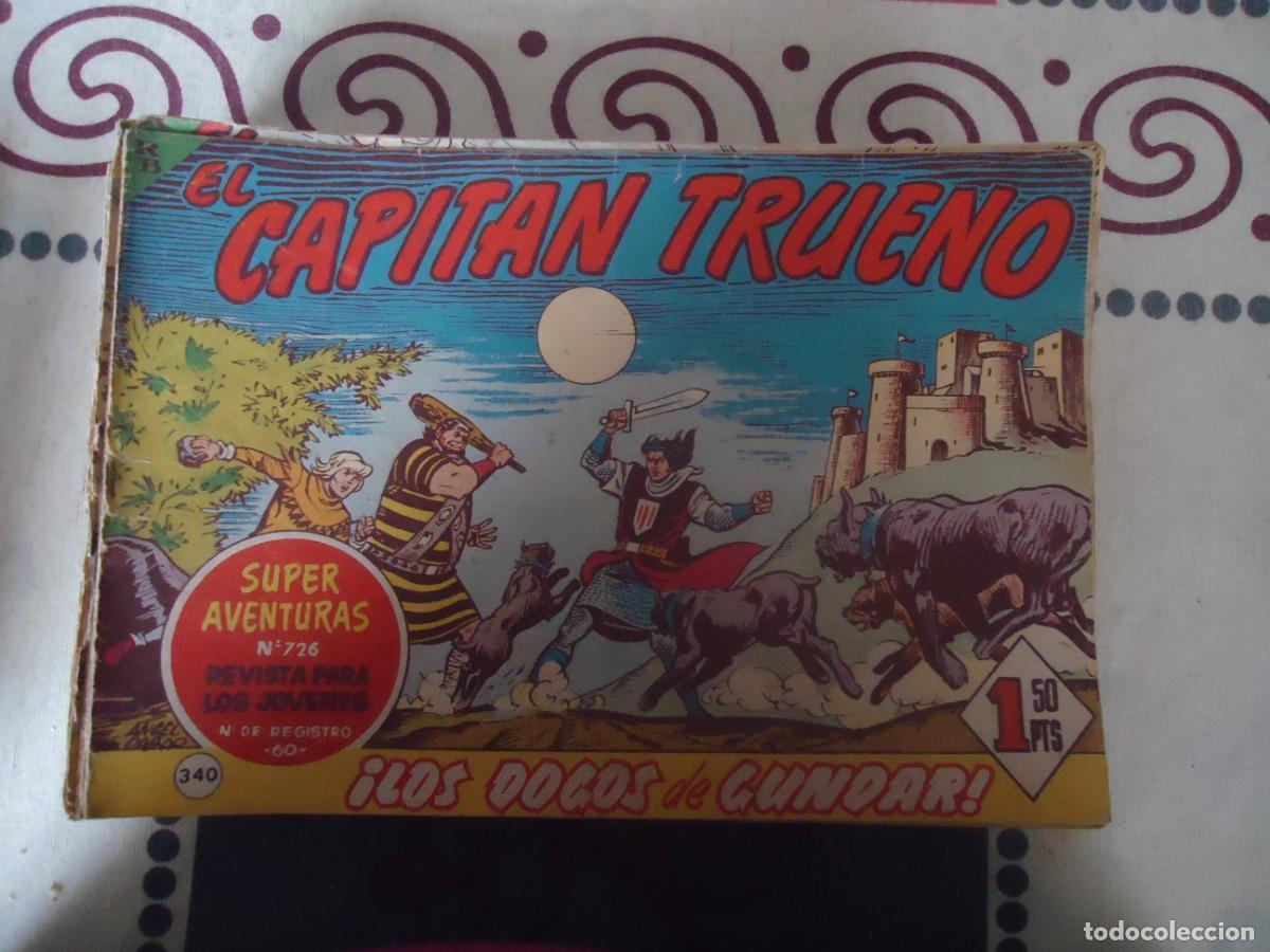BDs: EL CAPITAN TRUENO N&ordm; 340, los dogos de gundar