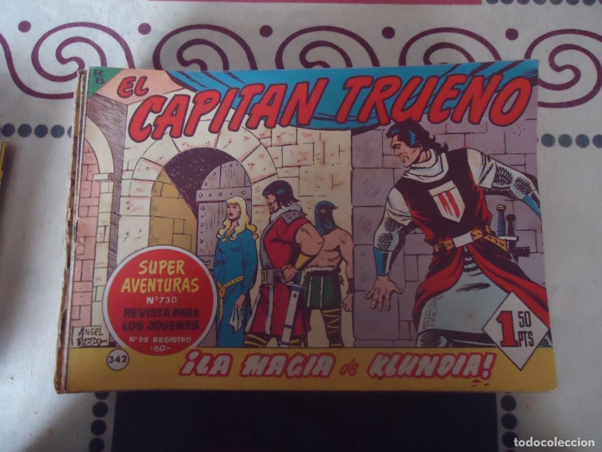 Tebeos: EL CAPITAN TRUENO N&ordm; 342, la magia de klundia