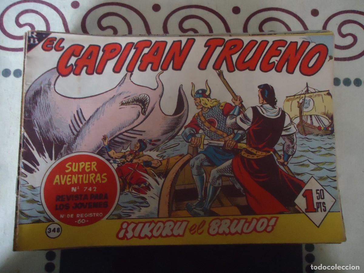 Comics: EL CAPITAN TRUENO N&ordm; 348, sikoru el brujo