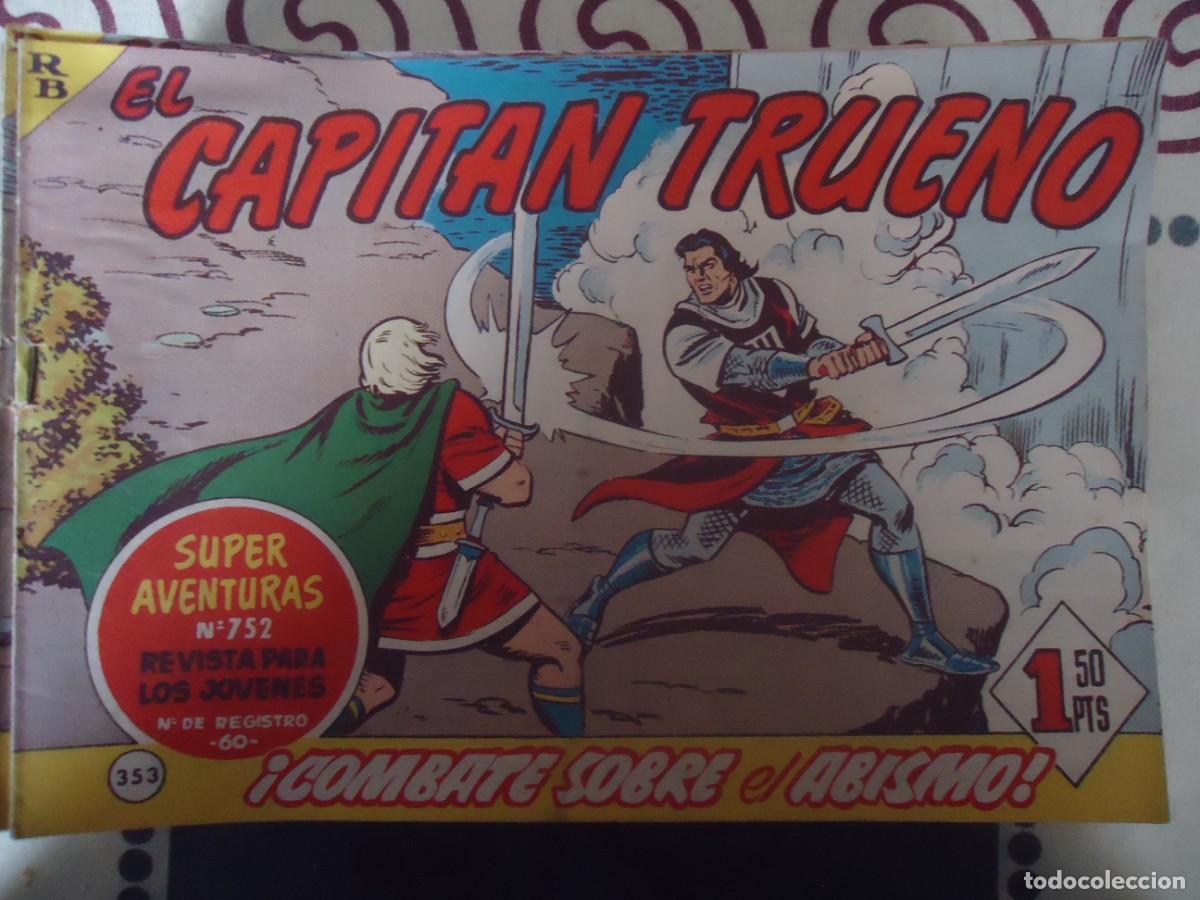 Comics: EL CAPITAN TRUENO N&ordm; 353, combate sobre el abismo