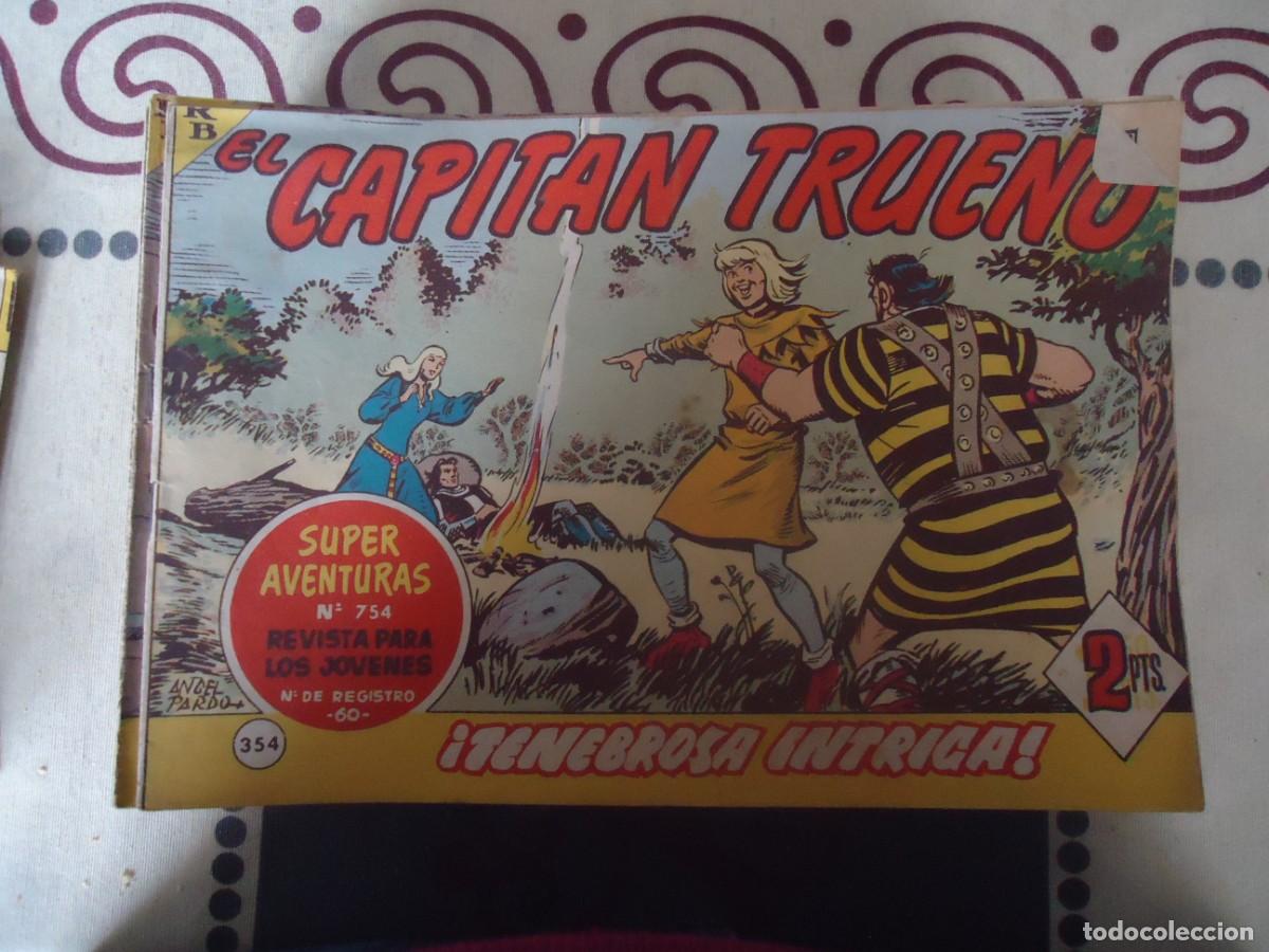 Comics: EL CAPITAN TRUENO N&ordm; 354, tenebrosa intriga