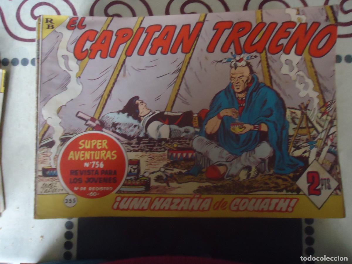 Comics: EL CAPITAN TRUENO N&ordm; 355, una aza&ntilde;a de goliath