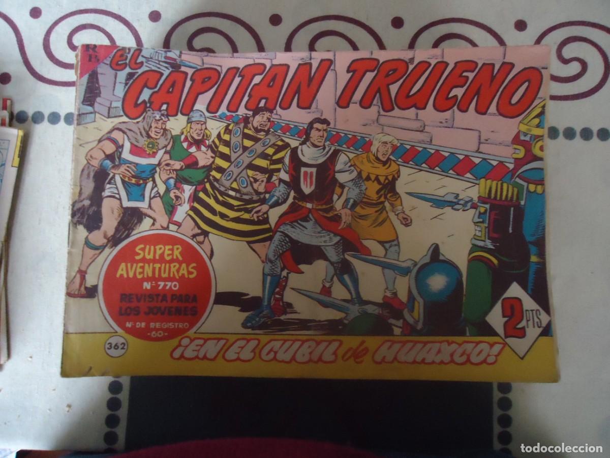 Comics: EL CAPITAN TRUENO N&ordm; 362, en el cubil de huaxco