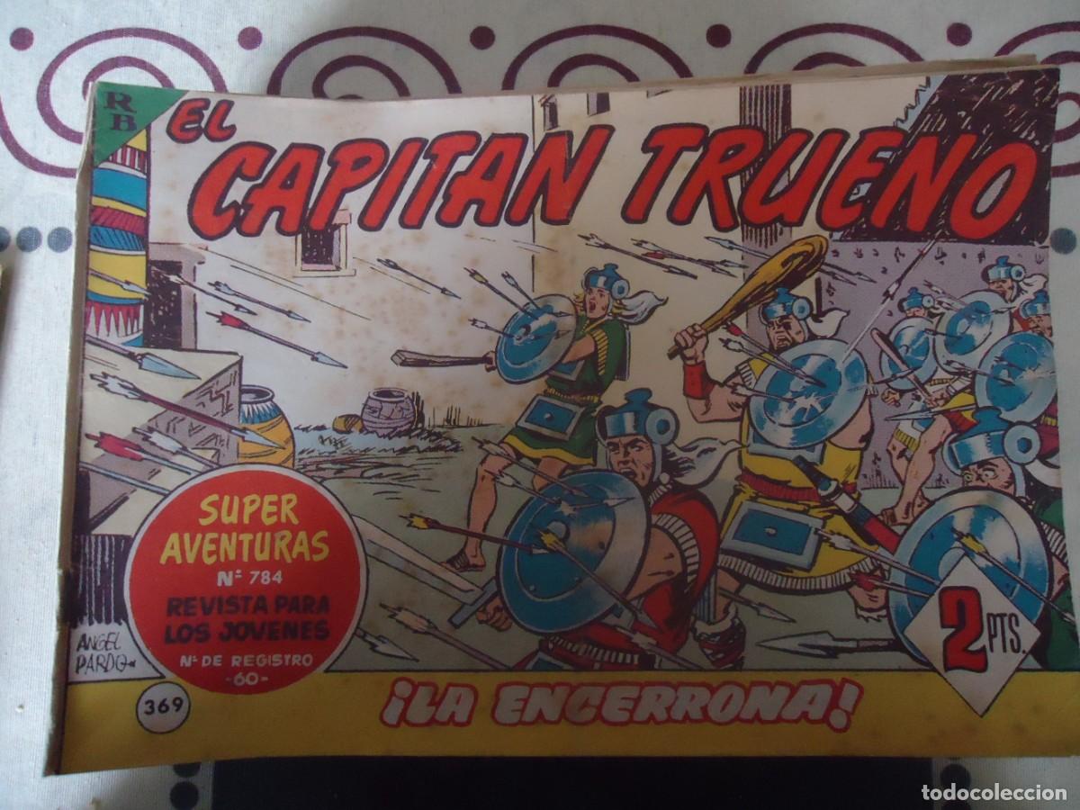 Comics: EL CAPITAN TRUENO N&ordm; 369, la encerrona