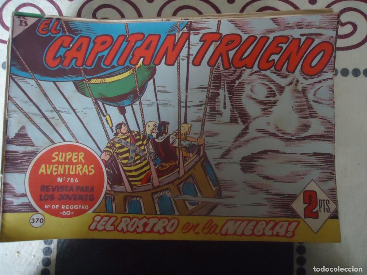 Comics: EL CAPITAN TRUENO N&ordm; 370, el rostro en la niebla