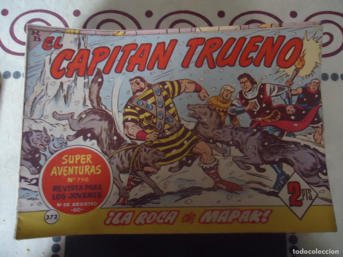 Tebeos: EL CAPITAN TRUENO N&ordm; 372, la roca de mapak - Foto 1