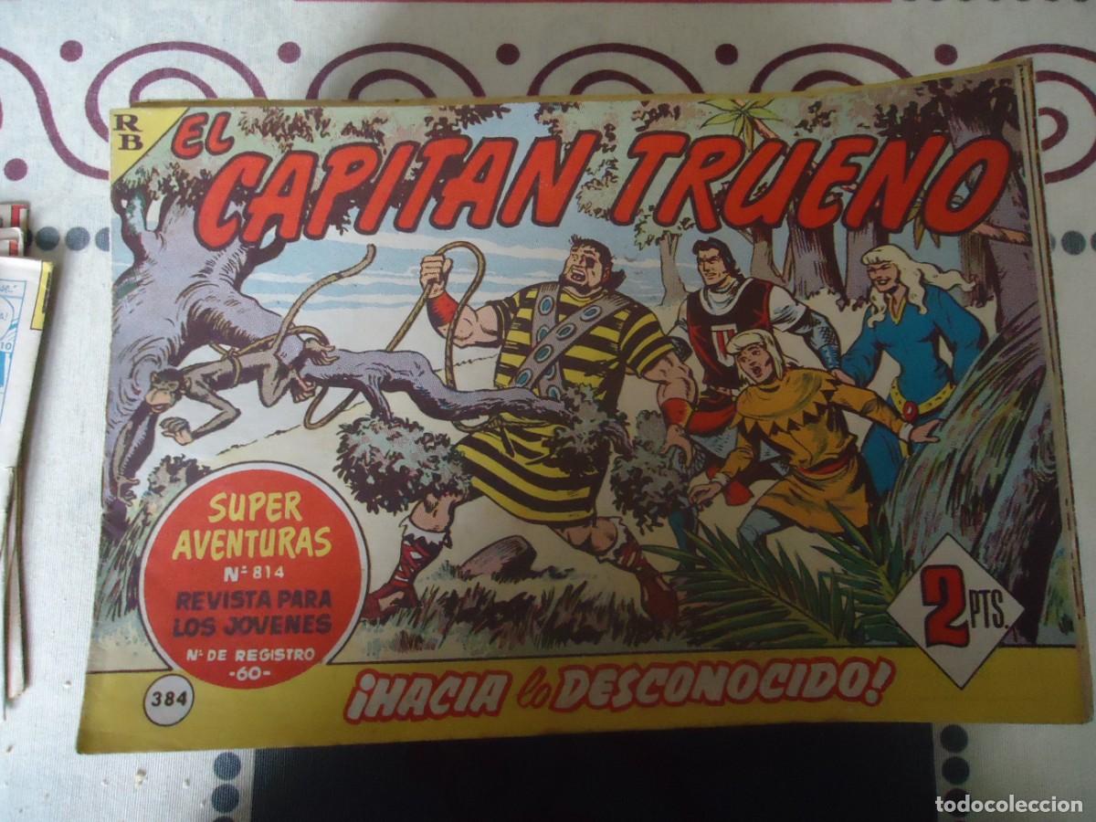 Livros de Banda Desenhada: EL CAPITAN TRUENO N&ordm; 384, hacia lo desconocido