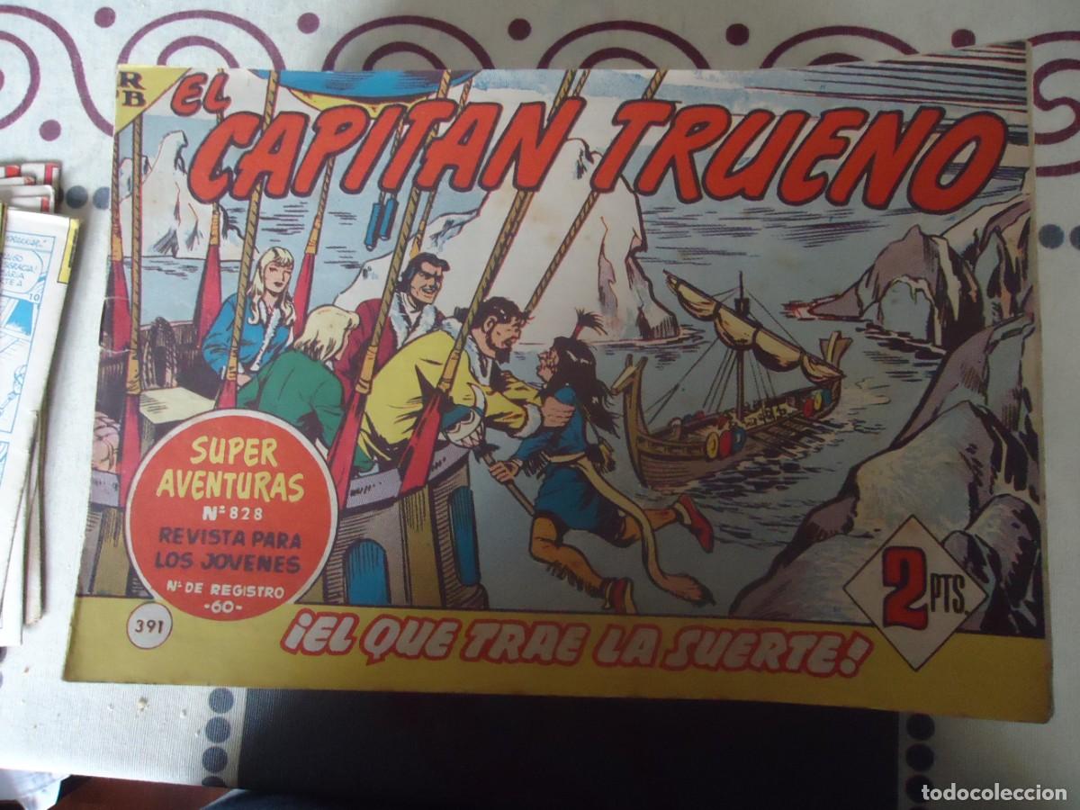 Livros de Banda Desenhada: EL CAPITAN TRUENO N&ordm; 391, el que trae la suerte