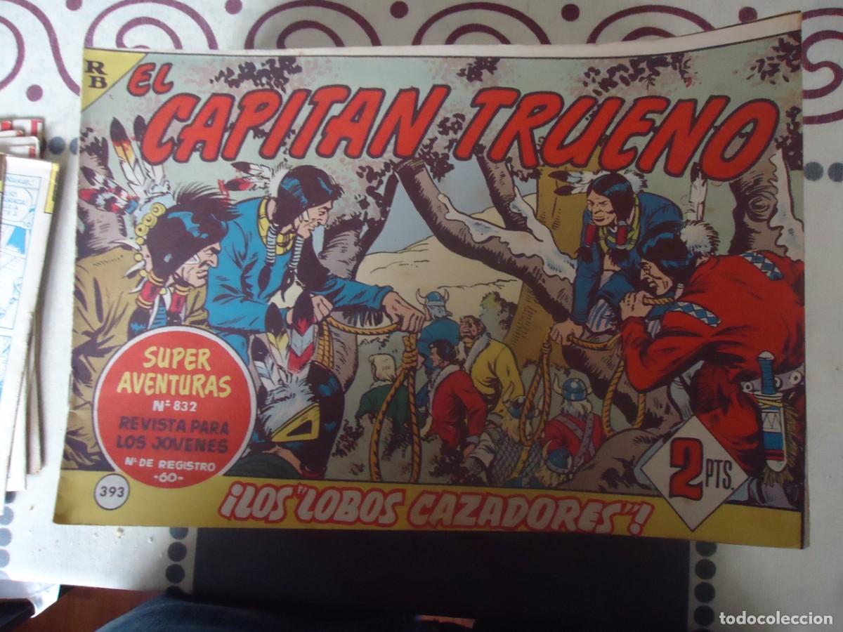 Livros de Banda Desenhada: EL CAPITAN TRUENO N&ordm; 393, los lobos cazadores