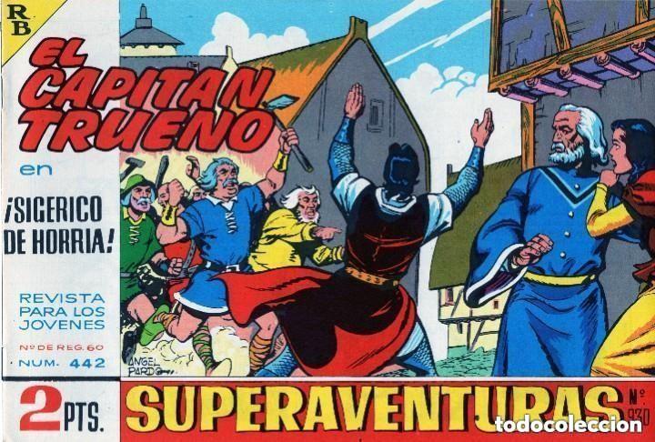 Giornalini: EL CAPITAN TRUENO N&ordm; 442 (FACSIMIL) - BRUGUERA - MUY BUEN ESTADO - OFM16