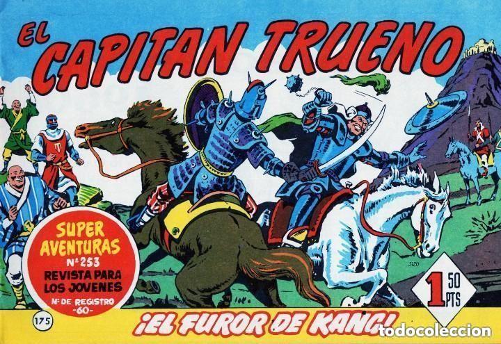 Giornalini: EL CAPITAN TRUENO N&ordm; 175 (FACSIMIL) - BRUGUERA - MUY BUEN ESTADO - OFM16