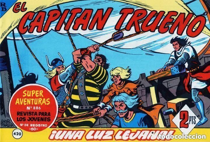 Giornalini: EL CAPITAN TRUENO N&ordm; 420 (FACSIMIL) - BRUGUERA - MUY BUEN ESTADO - OFM16