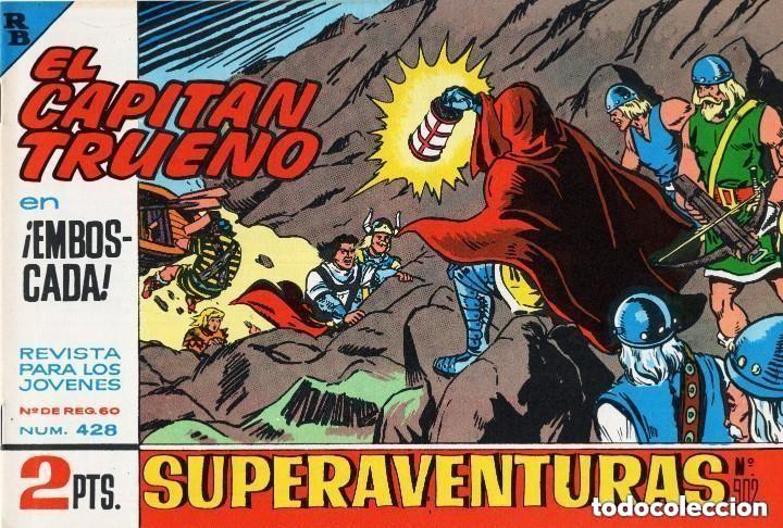 Giornalini: EL CAPITAN TRUENO N&ordm; 428 (FACSIMIL) - BRUGUERA - MUY BUEN ESTADO - OFM16