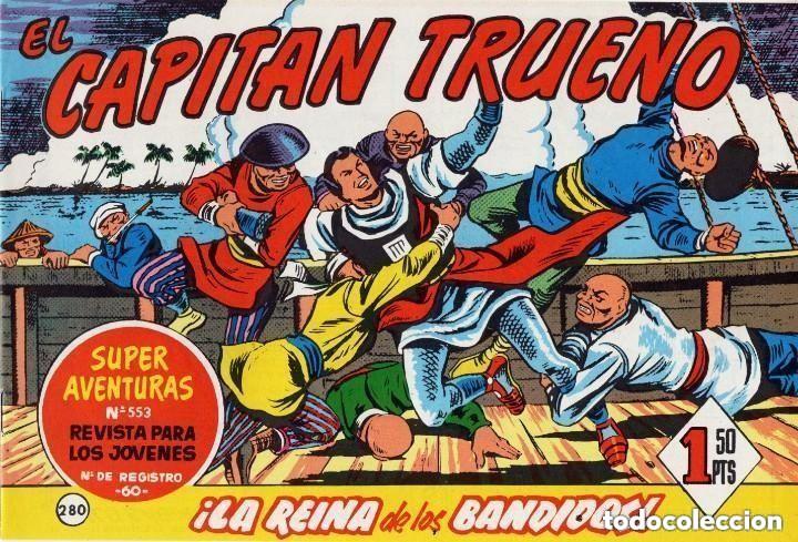 Giornalini: EL CAPITAN TRUENO N&ordm; 280 (FACSIMIL) - BRUGUERA - MUY BUEN ESTADO - OFM16