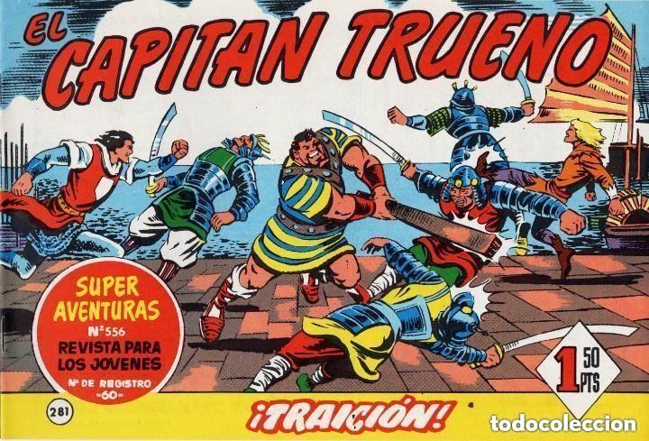 Giornalini: EL CAPITAN TRUENO N&ordm; 281 (FACSIMIL) - BRUGUERA - MUY BUEN ESTADO - OFM16