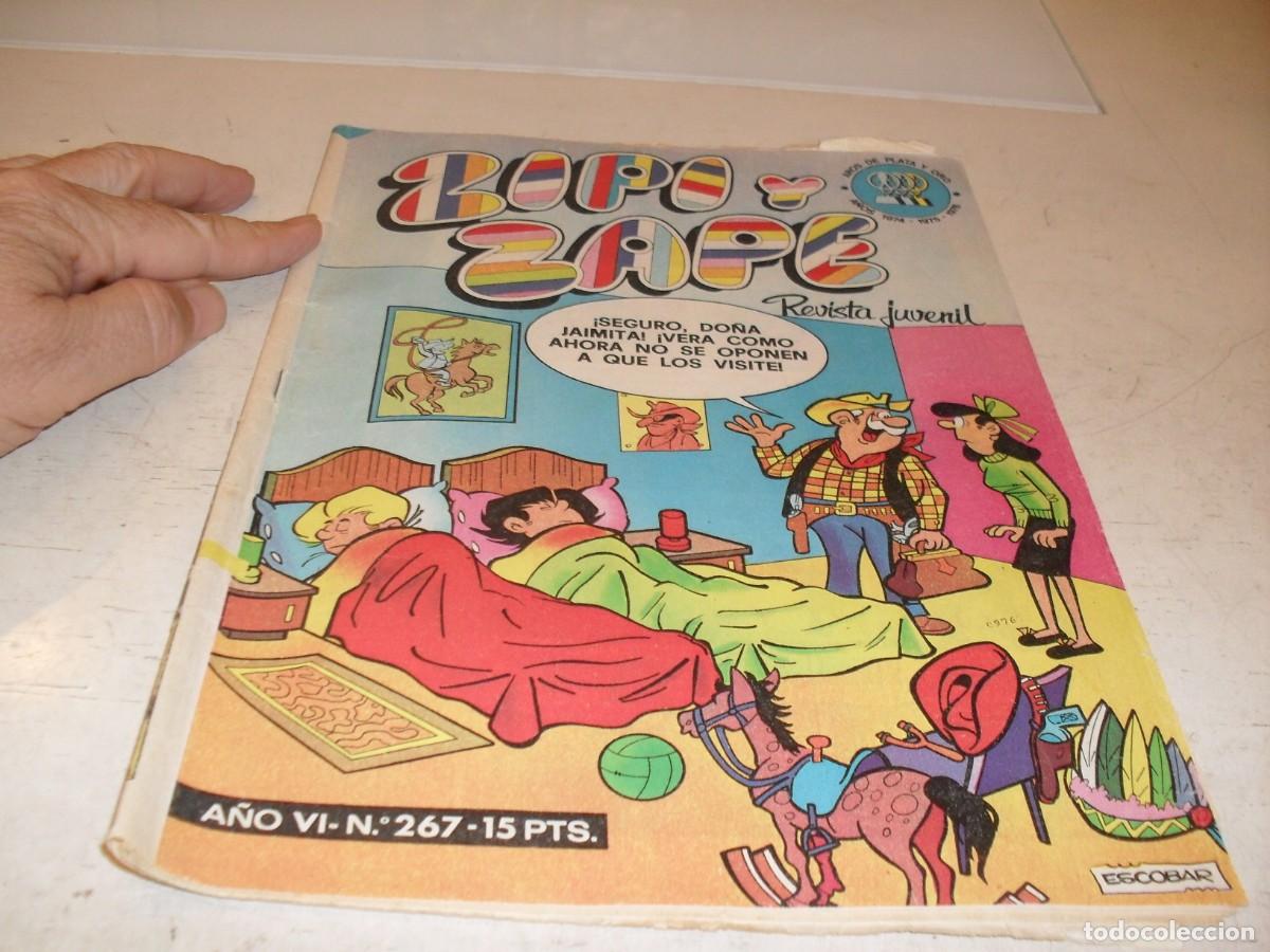 Tebeos: ZIPI Y ZAPE N&ordm; 267,CON GUILLERMITO EN PAGINA CENTRAL,DE 673.BRUGUERA,1972