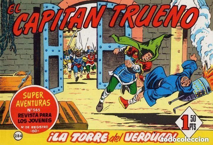 Giornalini: EL CAPITAN TRUENO N&ordm; 284 (FACSIMIL) - BRUGUERA - MUY BUEN ESTADO - OFM16
