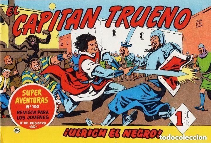 Tebeos: EL CAPITAN TRUENO N&ordm; 116 (FACSIMIL) - BRUGUERA - MUY BUEN ESTADO - OFM16