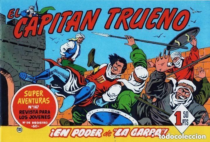 Giornalini: EL CAPITAN TRUENO N&ordm; 135 (FACSIMIL) - BRUGUERA - MUY BUEN ESTADO - OFM16