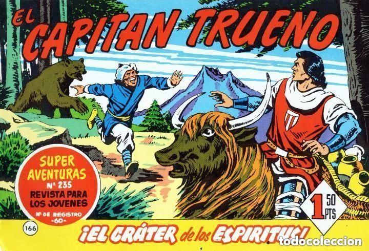BDs: EL CAPITAN TRUENO N&ordm; 166 (FACSIMIL) - BRUGUERA - MUY BUEN ESTADO - OFM16