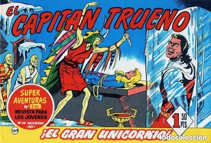 BDs: EL CAPITAN TRUENO N&ordm; 169 (FACSIMIL) - BRUGUERA - MUY BUEN ESTADO - OFM16